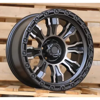 Alu kolo Alu kola Racing Line FBX087, 18x9 6x139.7 ET, černá matná + leštění
