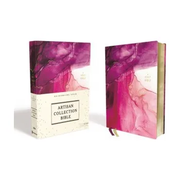 Cizojazyčná kniha NIV, Artisan Collection Bible, Cloth over Board, Pink, Art Gilded Edges, Red Letter, Comfort Print (Pevná)