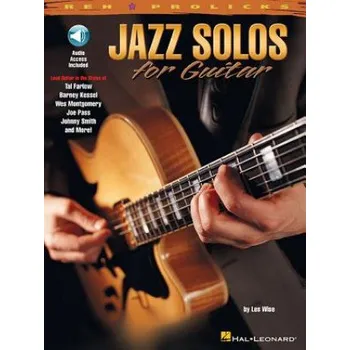 Jazz Solos for Guitar (Les Wise)(Brožovaná)