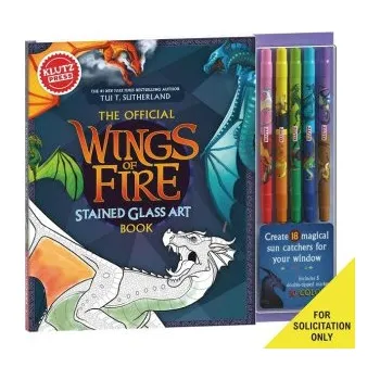 Klutzpress Wings of Fire Stained Glass Art (Pevná)