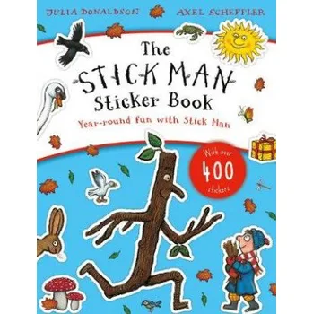 Cizojazyčná kniha Stick Man Sticker Book (Julia Donaldson)(Brožovaná)