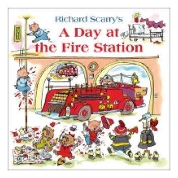 Kniha Day at the Fire Station (Richard Scarry)(Brožovaná)