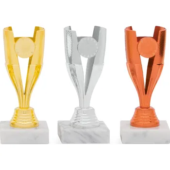 Pohár EKONOM, výška 15 cm, zlatý