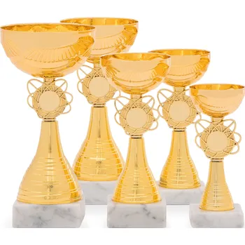 Pohár EKONOM, výška 17 cm, zlatý