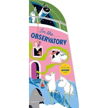 První čtění In the Observatory Moomin Shaped Board Book (Leporelo)