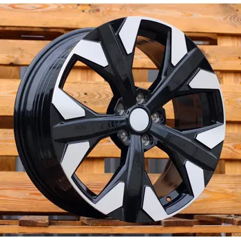 Alu kolo Alu kola Racing Line YF5699, 18x7.5 5x114.3 ET51, černá + leštění vhodné pro Kia Sportage V (od 2022)