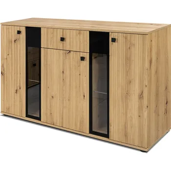 Komoda MOB Saul (dub artisan + dub artisan) (bez osvětlení)