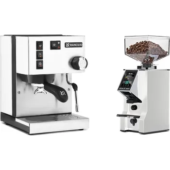Kávovar Rancilio Silvia E, white + Eureka Mignon Specialita Smart, CR…
