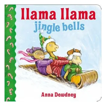 První čtění Llama Llama Jingle Bells (Anna Dewdney,Anna Dewdney)(Leporelo)