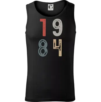 Vintage číslice 1984 - Tílko pánské Core - XL ( Černá )