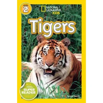 Učebnice National Geographic Kids Readers: Tigers (Laura Marsh)(Brožovaná)