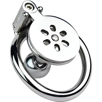 Pás cudnosti Kiotos Chastity Device Big Ball Plug