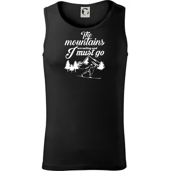 Pánské termoprádlo The mountains are calling běžkař - Tílko pánské Core - 2XL ( Černá )