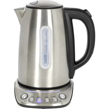 Rychlovarná konvice Nedis KAWK8000WIFI rychlovarná konvice, ovládání pomoci aplikace, stříbrná, KAWK8000WIFI