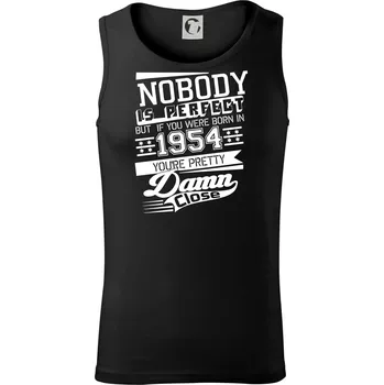 Pánské termoprádlo Nobody is perfect - 1954 - Tílko pánské Core - S ( Černá )