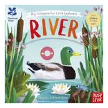 První čtění National Trust: Big Outdoors for Little Explorers: River (Leporelo)