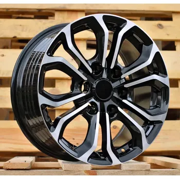 Alu kolo Alu kola Racing Line FBX198, 17x7.5 6x139.7 ET25, černá + leštění (zátěžová) vhodné pro Toyota Landcruiser (do 2024)