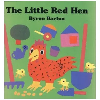 Cizojazyčná kniha Little Red Hen (Byron Barton)(Leporelo)
