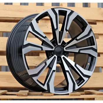 Alu kolo Alu kola Racing Line FBX307, 22x10.5 5x112 ET43, černá + leštění (zátěžová) vhodné pro BMW X3 G45 (od 2025), BMW X5 G05 (od 2018), BMW X6 G06 (od 2019), BMW X7 (od 2018)