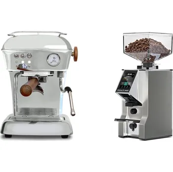Kávovar Ascaso Dream PID, leštěný hliník + Eureka Mignon Specialita…