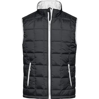 Pánská vesta COTTON DOPRODEJ! Vesta SEBENZA MAN v.XL Velikost XL black/silver