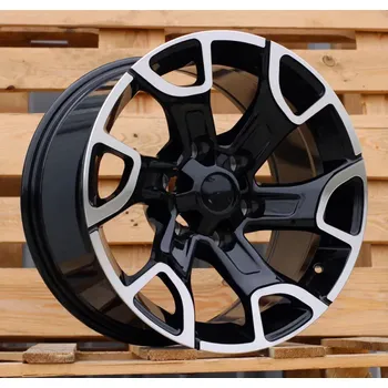 Alu kolo Alu kola Racing Line I6126, 17x9 6x139.7 ET, černá + leštění (zátěžová)