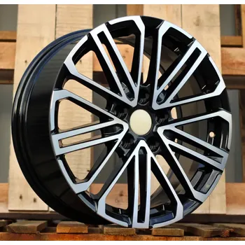 Alu kolo Alu kola Racing Line B1994, 17x7 5x114.3 ET45, černá + leštění vhodné pro Kia Xceed