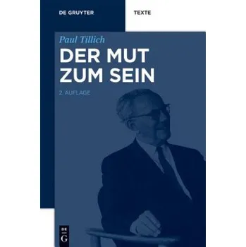 Mut Zum Sein (Paul Tillich)(Brožovaná)