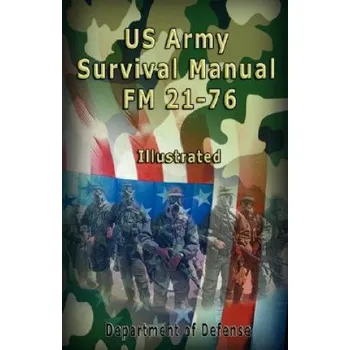 Cizojazyčná kniha US Army Survival Manual (Of Defense Department of Defense,United States Army The United States Army,U S Army,Army Us Army,Department of Defense,The United States Army)(Brožovaná)