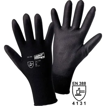 Pracovní rukavice Leipold Doehle 1151-XXL MICRO black Nylon-PU nylon pracovní rukavice Velikost rukavic: 11, XXL EN 388:2016 CAT II 1 ks