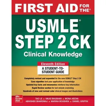 Populárně naučná literatura pro dospělé First Aid for the USMLE Step 2 CK, Eleventh Edition (Vikas Bhushan,Daniel Griffin)(Brožovaná)