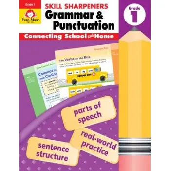 Anglický jazyk Skill Sharpeners: Grammar & Punctuation, Grade 1 Workbook (Evan-Moor)(Brožovaná)