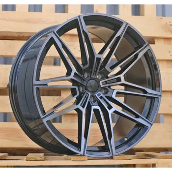 Alu kolo Alu kola Racing Line I0294, 21x8.5 5x112 ET26, černá + tmavé leštění (zátěžová)