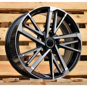 Alu kolo Alu kola Racing Line FBX255, 18x8 5x114.3 ET50, černá + leštění vhodné pro Toyota Camry (od 2018)