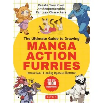 Cizojazyčná kniha Ultimate Guide to Drawing Manga Action Furries (Brožovaná)
