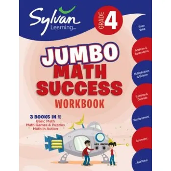 Cizojazyčná kniha 4th Grade Jumbo Math Success Workbook (Amy Kraft)(Brožovaná)