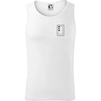 King of hearts - Tílko pánské Core - M ( Bílá )