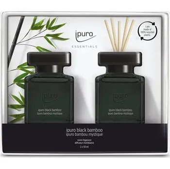 Osvěžovač vzduchu Dárkový set ESSENTIALS black bamboo (2x50 ml) DIES2x50BB