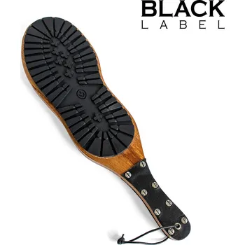 Black Label Wooden Boot Paddle