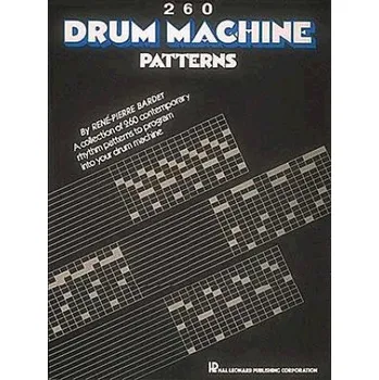 260 Drum Machine Patterns (Rene-Pierre Bardet)(Kniha)
