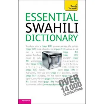 Cizojazyčná kniha Essential Swahili Dictionary: Teach Yourself (D. V. Perrott)(Brožovaná)