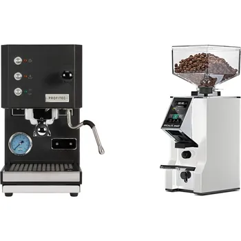 Kávovar Profitec GO, black + Eureka Mignon Specialita Smart, CR white