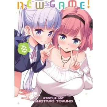 Cizojazyčná kniha New Game! Vol. 8 (Shotaro Tokuno)(Brožovaná)