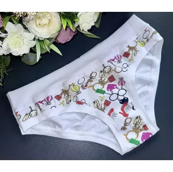 Kalhotky Dámské kalhotky Lovelygirl 6804D bianco 2 (Velikost=XS)