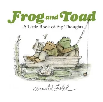 Cizí jazyk Frog and Toad: A Little Book of Big Thoughts (Arnold Lobel)(Pevná)