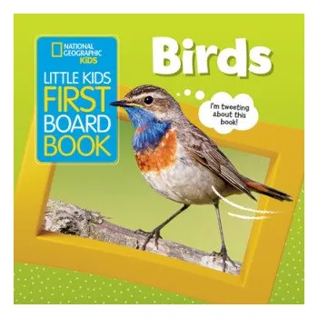 První čtění Little Kids First Board Book: Birds (Ruth Musgrave)(Leporelo)