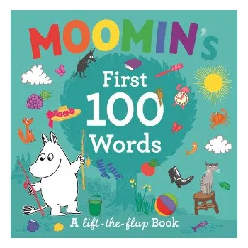 První čtění Moomin's First 100 Words (Tove Jansson)(Leporelo)