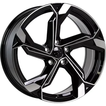 Alu kolo Alu kola Racing Line Y1201, 22x10 5x112 ET26, černá + leštění (zátěžová) vhodné pro Audi Q7 (od 2015), Audi SQ7