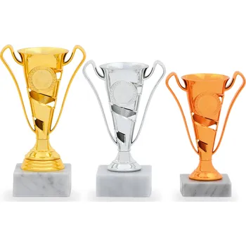 Pohár EKONOM, výška 16 cm, bronzový