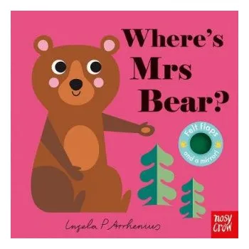 První čtění Where's Mrs Bear? (INGE ARRHENIUS)(Leporelo)